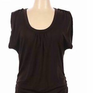 MK Ruching Short Sleeve top - M
